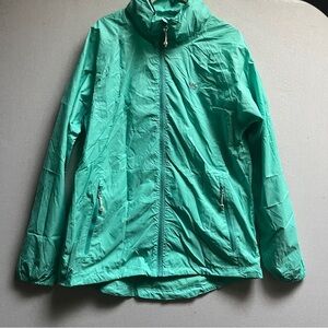 Mac in a Sac Origin II Packable Waterproof Jacket – Size S – Tiffany / Mint